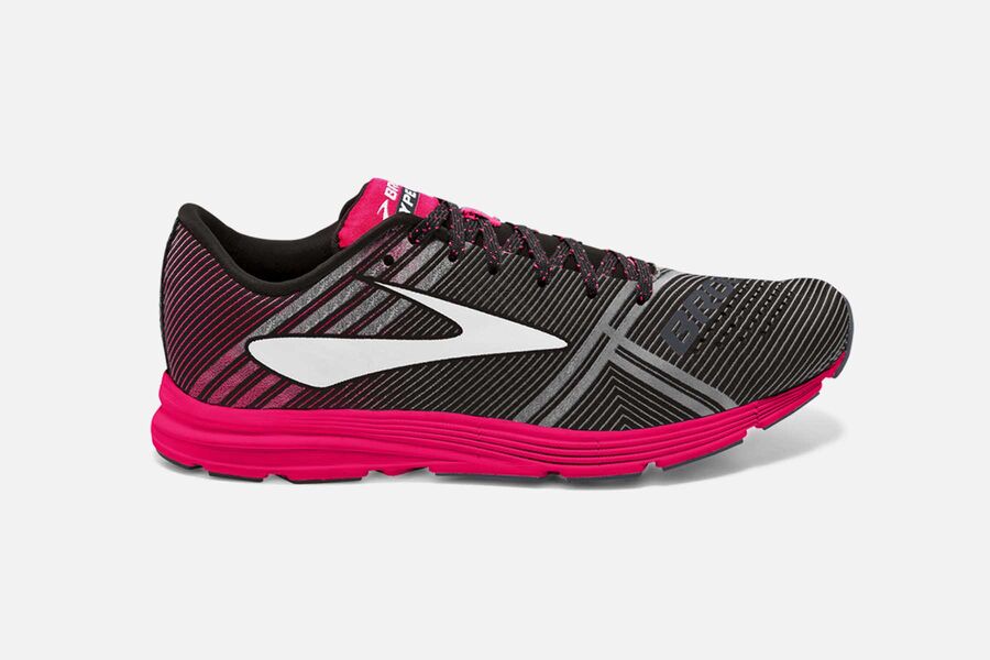 Brooks Women's Hyperion Cross Country Shoes Black/Pink MIWA-90156